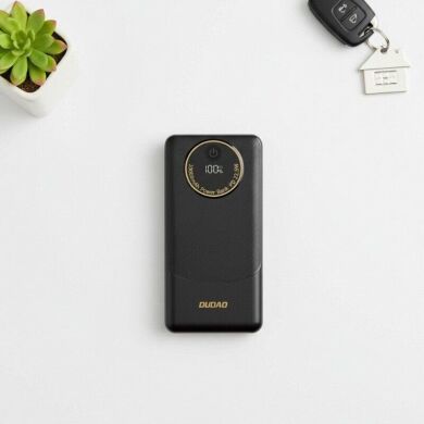 Зовнішній акумулятор Dudao K12Pro 22.5W (10000mAh) 6976625333882 - Black