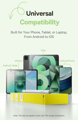 Стилус Baseus Smooth Writing 3 Passive Stylus (P80080804213-00) - White