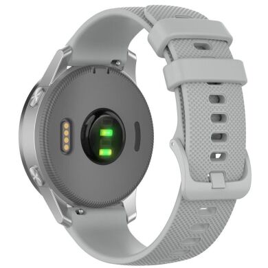 Ремінець UniCase Rhombus Texture для годинників з шириною кріплення 18 мм - Grey