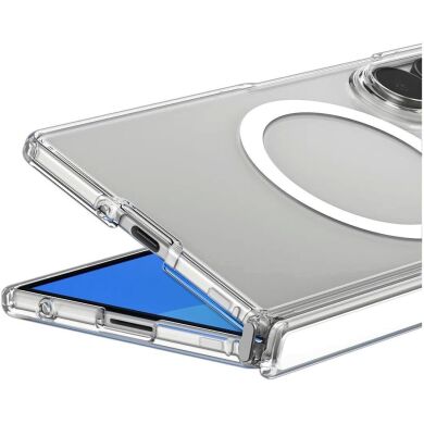 Защитный чехол Spigen Ultra Hybrid Pro (MagFit) FF для Samsung Galaxy Fold 8 Ultra (ACS11506) - Clear White
