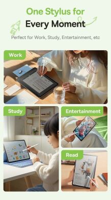 Стилус Baseus Smooth Writing 3 Passive Stylus (P80080804213-00) - White