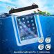 Влагозащитный чехол Deexe Tablet Drybag - White. Фото 6 из 7
