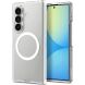 Защитный чехол Spigen Ultra Hybrid Pro (MagFit) FF для Samsung Galaxy Fold 8 Ultra (ACS11506) - Clear White. Фото 2 из 13