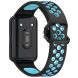 Ремешок Deexe Dot Color для Samsung Galaxy Fit 3 - Black / Blue. Фото 2 из 7