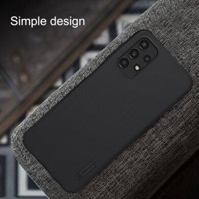Пластиковый чехол NILLKIN Frosted Shield для Samsung Galaxy A13 (А135) - Black