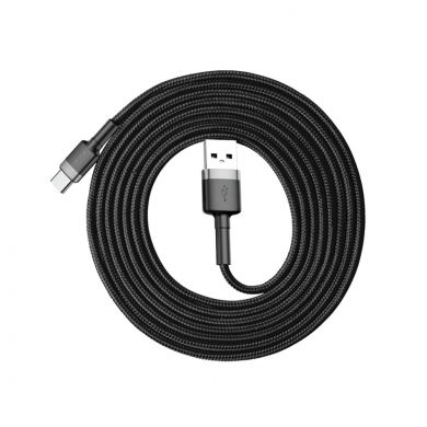 Дата-кабель BASEUS Kevlar Series type-c 2A (2м) - Black