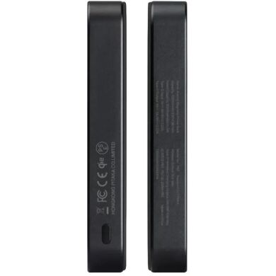 Внешний аккумулятор Pitaka Aramid Fiber Magnetic Qi2 20W (10000mAh) PBQ2501 - Black / Grey (Twill)