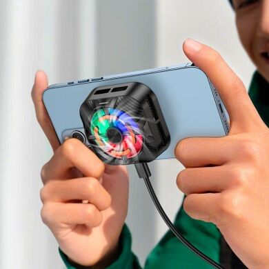 Кулер-вентилятор для смартфона Borofone BG15 Travel Magnetic - Black