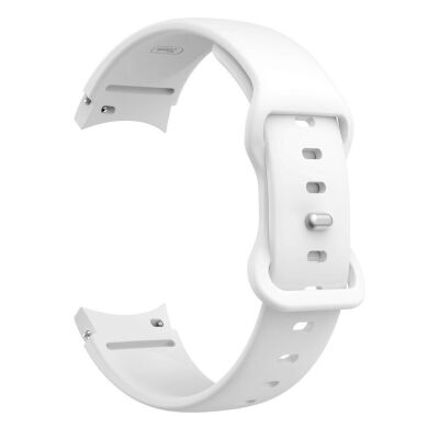 Ремешок Deexe Soft Silicone для Samsung Galaxy Watch 5 (40/44mm) / 5 Pro (45mm) - White