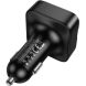 FM модулятор Hoco E87 Delta 35W (Type-C + 2USB) - Black. Фото 6 из 9