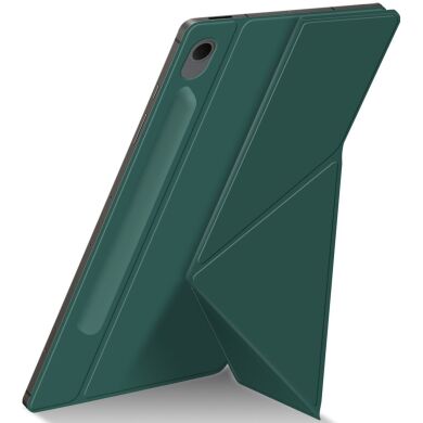 Чохол Deexe Origami Stand для Samsung Galaxy Tab S10 Lite (X400/X406) - Green