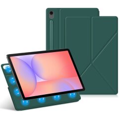 Чохол Deexe Origami Stand для Samsung Galaxy Tab S10 Lite (X400/X406) - Green