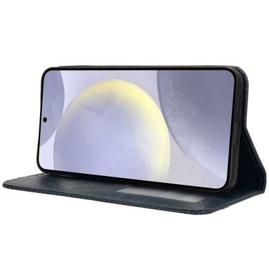 Чохол Deexe Retro Style для Samsung Galaxy S26 (S942) - Blue