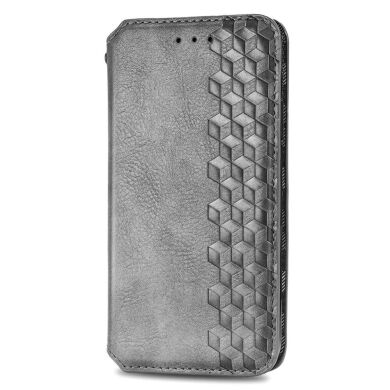 Чохол Deexe Rhombus Wallet для Samsung Galaxy A03 Core (A032) - Grey