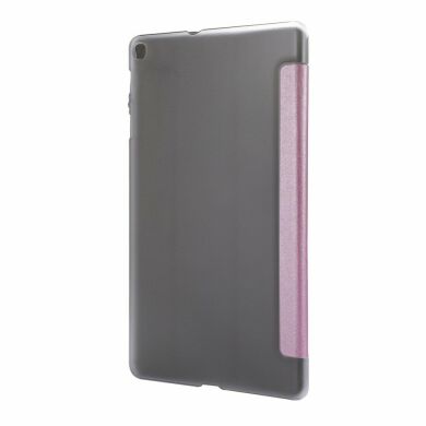 Чехол Deexe Silk Texture для Samsung Galaxy Tab A 10.1 2019 (T510/515) - Pink