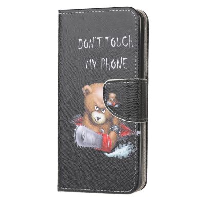 Чохол-книжка Deexe Color Wallet для Samsung Galaxy A02s (A025) - Warning Words