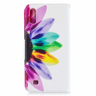 Чехол-книжка Deexe Color Wallet для Samsung Galaxy A10 (A105) - Colorful Petals