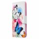 Чохол-книжка Deexe Color Wallet для Samsung Galaxy A11 (A115) / Galaxy M11 (M115) - Imprint Butterffly and Flowers