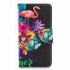 Чехол-книжка Deexe Color Wallet для Samsung Galaxy A40 (А405) - Flamingo and Pineapple