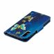 Чохол-книжка Deexe Color Wallet для Samsung Galaxy A70 (A705), Blue Butterflies