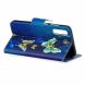 Чохол-книжка Deexe Color Wallet для Samsung Galaxy A70 (A705), Blue Butterflies