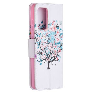 Чехол-книжка Deexe Color Wallet для Samsung Galaxy A72 (А725) - Flower Tree