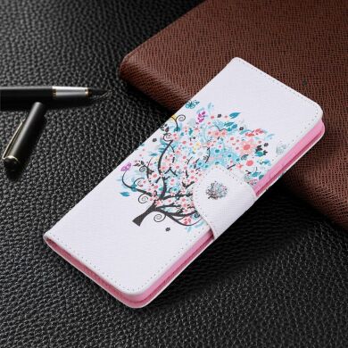 Чехол-книжка Deexe Color Wallet для Samsung Galaxy A72 (А725) - Flower Tree