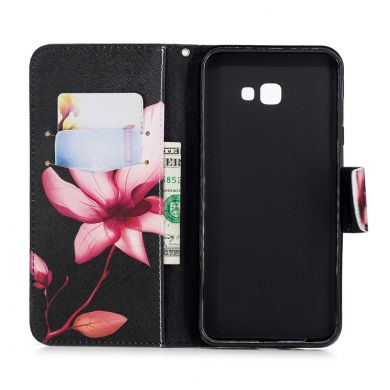 Чехол-книжка Deexe Color Wallet для Samsung Galaxy J4+ (J415) - Pink Flower