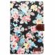 Чехол-книжка Deexe Peony Pattern для Samsung Galaxy Tab S6 lite / S6 Lite (2022/2024) - Black. Фото 2 из 8