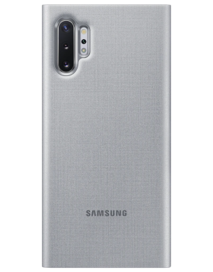 Чохол-книжка LED View Cover для Samsung Galaxy Note 10+ (N975)	 EF-NN975PSEGRU - Silver