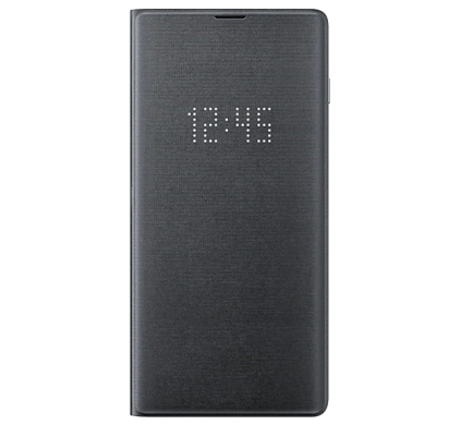 Чохол-книжка LED View Cover для Samsung Galaxy S10 Plus (G975) EF-NG975PBEGRU - Black