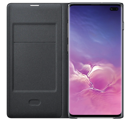 Чехол-книжка LED View Cover для Samsung Galaxy S10 Plus (G975) EF-NG975PBEGRU - Black