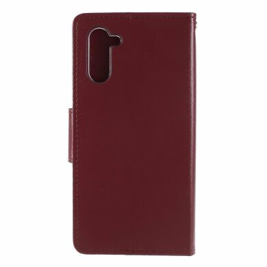 Чохол-книжка MERCURY Bravo Diary для Samsung Galaxy Note 10 (N970) - Wine Red