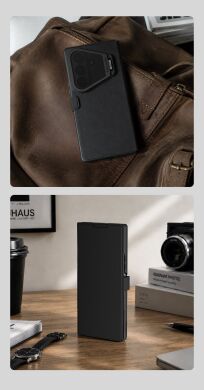 Чохол-книжка NILLKIN Qin Prop Silicone Leather Case для Samsung Galaxy Fold 8 Ultra - Black