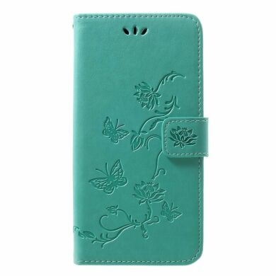 Чехол-книжка UniCase Flower Pattern для Samsung Galaxy A50 (A505) / A30s (A307) / A50s (A507) - Green