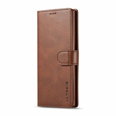 Чохол LC.IMEEKE Wallet Case для Samsung Galaxy Note 10 (N970) - Dark Brown