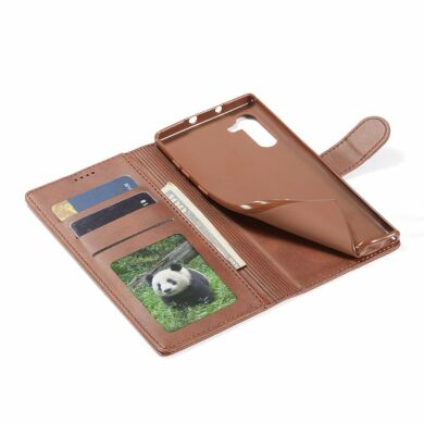 Чохол LC.IMEEKE Wallet Case для Samsung Galaxy Note 10 (N970) - Dark Brown