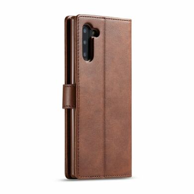 Чохол LC.IMEEKE Wallet Case для Samsung Galaxy Note 10 (N970) - Dark Brown