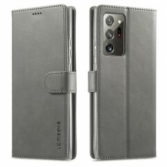 Чохол LC.IMEEKE Wallet Case для Samsung Galaxy Note 20 Plus / Note 20 Ultra - Grey