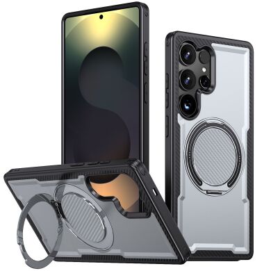 Чохол з кільцем-підставкою Reframe Grip MagSafe для Samsung Galaxy S24 Ultra (S928) - Grey