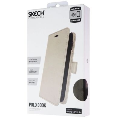 Чохол Skech Polo Book для Samsung Galaxy S10e (G970) SK74-PB-CHP - Gold
