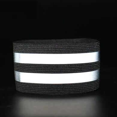 Комплект светоотражающих браслетов BENGGUO Reflective Straps - Black