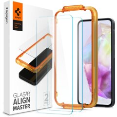 Комплект захисних стекол Spigen (SGP) GLAS.tR AlignMaster для Samsung Galaxy A35 (A356)