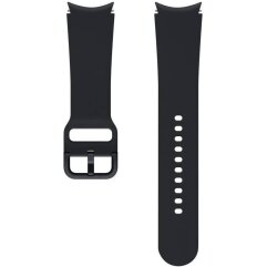 Оригінальний ремінець Sport Band (Size S/M) для Samsung Galaxy Watch 4 / 4 Classic / 5 / 5 Pro / 6 / 6 Classic / 7 / FE (ET-SFR86SBEGRU) Технічна упаковка - Black
