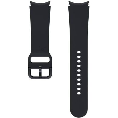 Оригінальний ремінець Sport Band (Size S/M) для Samsung Galaxy Watch 4 / 4 Classic / 5 / 5 Pro / 6 / 6 Classic / 7 / FE (ET-SFR86SBEGRU) Технічна упаковка - Black