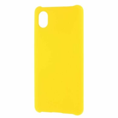 Пластиковий чохол Deexe Hard Shell для Samsung Galaxy A01 Core (A013) - Yellow
