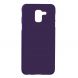 Пластиковый чехол Deexe Hard Shell для Samsung Galaxy J6 2018 (J600) - Purple. Фото 1 из 3