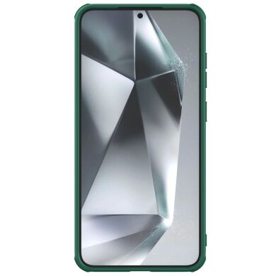 Пластиковый чехол NILLKIN Frosted Shield Pro для Samsung Galaxy S25 (S931) - Green