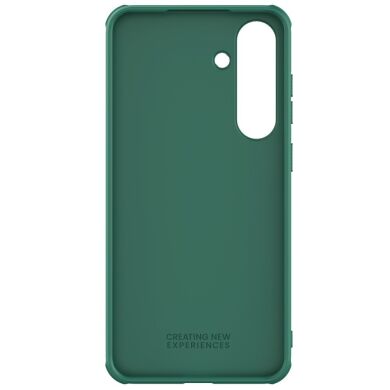 Пластиковый чехол NILLKIN Frosted Shield Pro для Samsung Galaxy S25 (S931) - Green