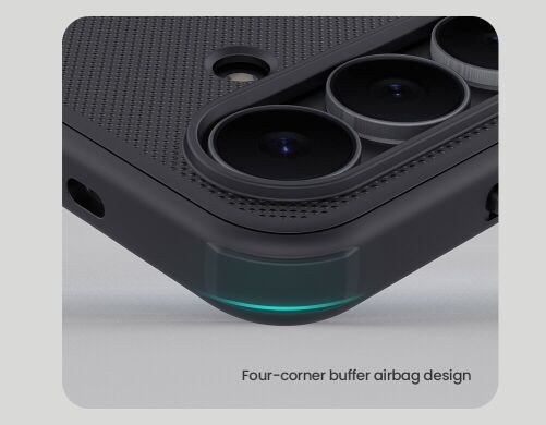 Пластиковый чехол NILLKIN Frosted Shield Pro Magnetic для Samsung Galaxy S25 FE (S731) - Black